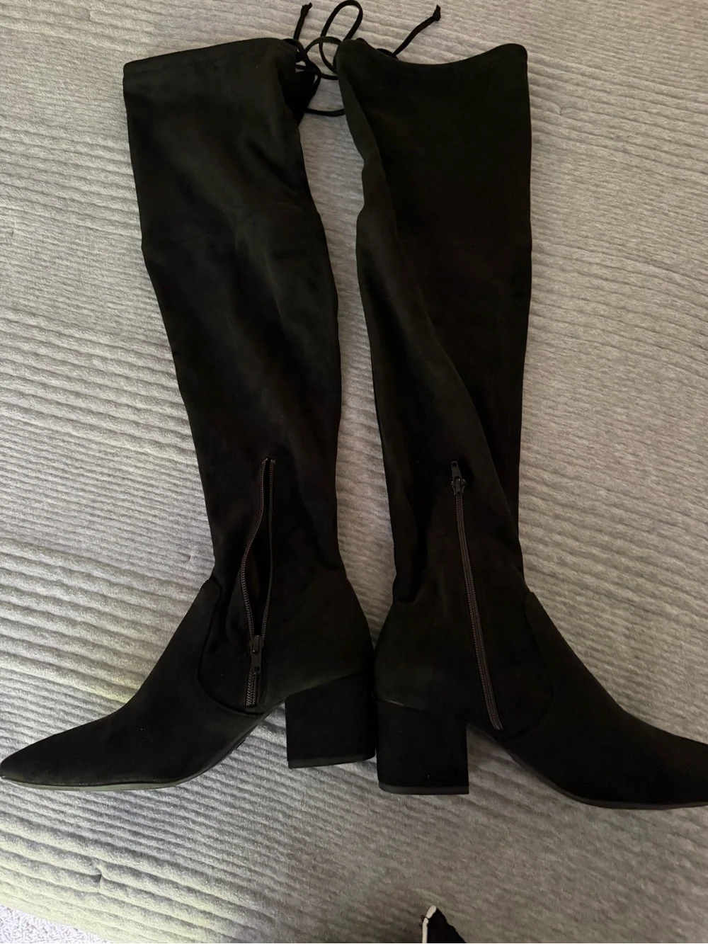 NWOT A New Day Greta Tall Over Knee Boots - 8.5 Black